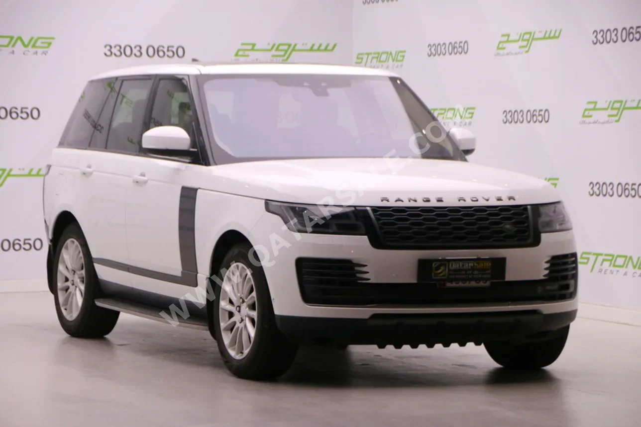 Land Rover  Range Rover  Vogue HSE  2018  Automatic  113,000 Km  6 Cylinder  Four Wheel Drive (4WD)  SUV  White