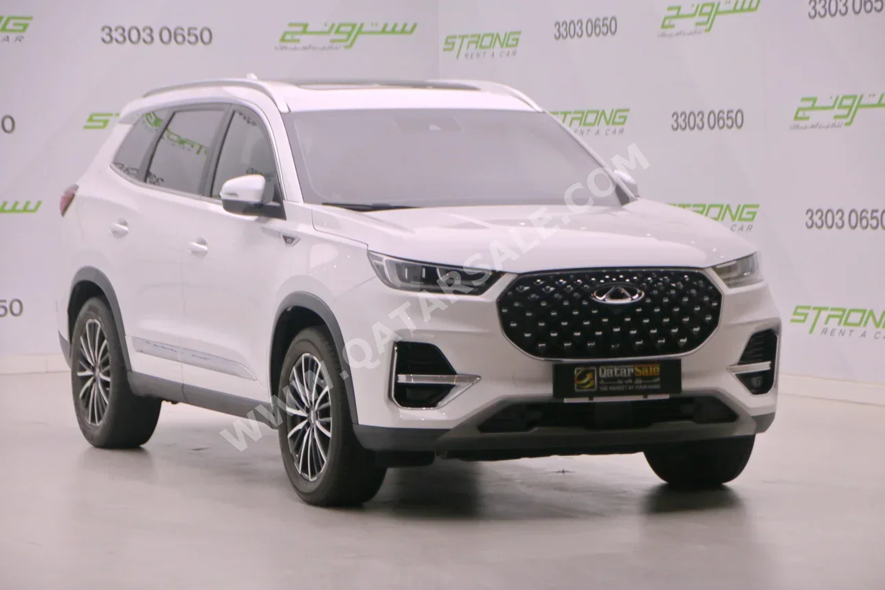 Chery  Tiggo  8 pro  2023  Automatic  129,000 Km  4 Cylinder  Front Wheel Drive (FWD)  SUV  White  With Warranty