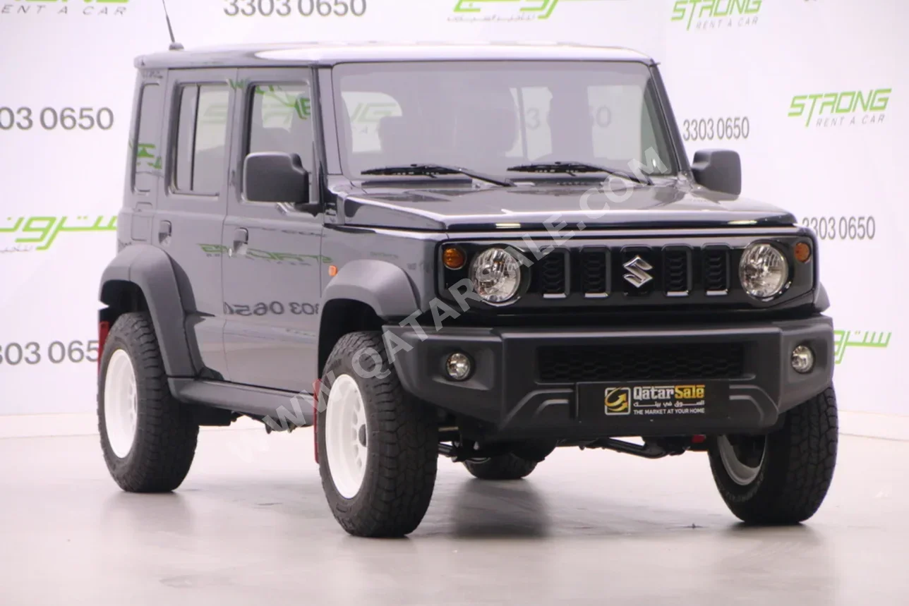 Suzuki  Jimny  2024  Manual  23,500 Km  4 Cylinder  Four Wheel Drive (4WD)  SUV  Black  With Warranty