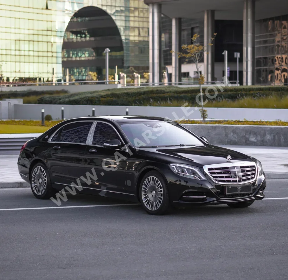 مرسيدس - بنز  مايباخ  S600  2016  اوتوماتيك  71,000 كم  12 سلندر  دفع كلي مستمر  سيدان  أسود