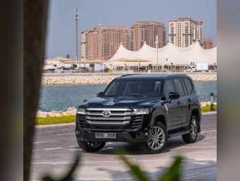Toyota  Land Cruiser  GXR  2023  Automatic  60,000 Km  6 Cylinder  All Wheel Drive (AWD)  SUV  Black  With Warranty