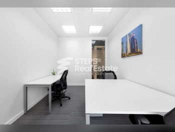 مكاتب تجارية - مفروشة بالكامل  - الدوحة  - روضة الخيل