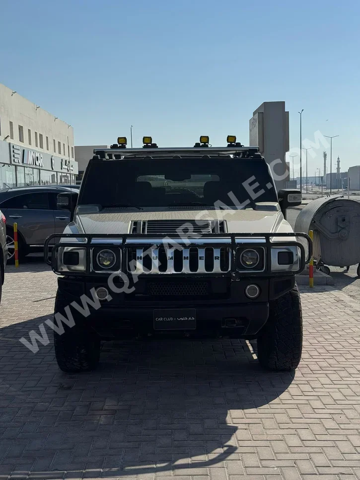 همر  اتش 2  2007  اوتوماتيك  337,000 كم  8 سلندر  دفع رباعي  اس يو في  رمادي