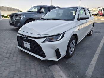 Toyota  Yaris  2026  Manual  54,000 Km  4 Cylinder  Front Wheel Drive (FWD)  Sedan  White  With Warranty