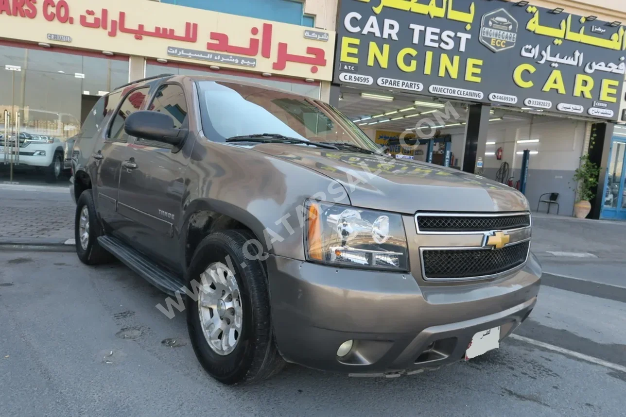 شفروليه تاهو ال تي 2012 اوتوماتيك 370,000 كم 8 سلندر دفع رباعي اس يو في رمادي