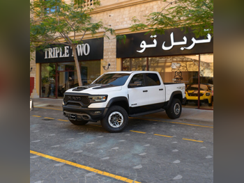 Dodge  Ram  TRX  2024  Automatic  2,740 Km  8 Cylinder  Four Wheel Drive (4WD)  Pick Up  White  With Warranty
