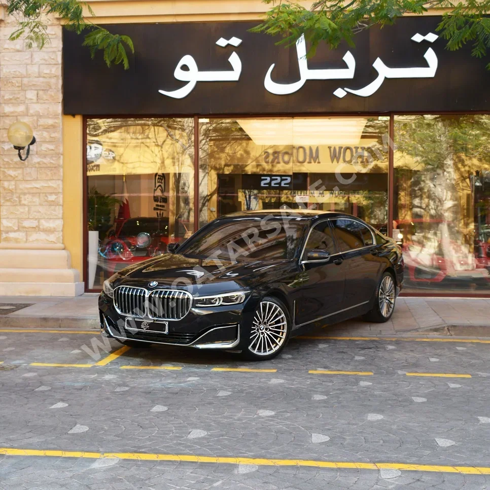 BMW 7-Series 730 Li 2020 Automatic 26,500 Km 6 Cylinder Rear Wheel Drive (RWD) Sedan Black