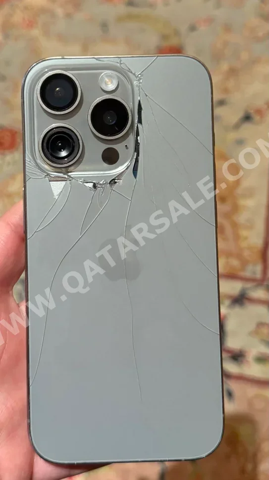 Mobile Phones Apple - iPhone 15 - Pro - Silver - 128 GB