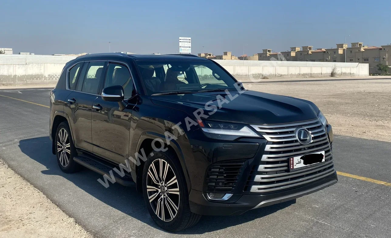 Lexus LX 600 Luxury 2024 Automatic 125,000 Km 6 Cylinder Four Wheel Drive (4WD) SUV Black With Warranty