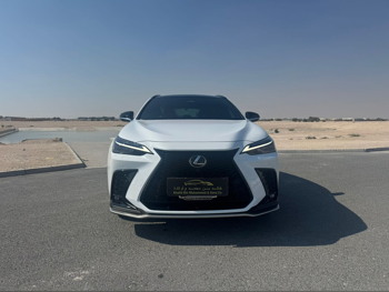 لكزس  ان اكس  350 اف سبورت  2024  اوتوماتيك  3,000 كم  4 سلندر  دفع خلفي  اس يو في  أبيض  تحت الضمان