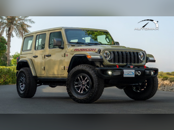 Jeep  Wrangler  Rubicon  2025  Automatic  0 Km  4 Cylinder  Four Wheel Drive (4WD)  SUV  Olive Green  With Warranty
