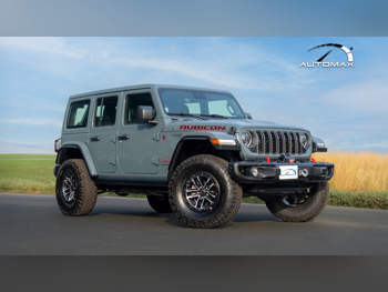 جييب  رانجلار  روبيكون  2025  اوتوماتيك  0 كم  4 سلندر  دفع رباعي  اس يو في  رمادي  تحت الضمان