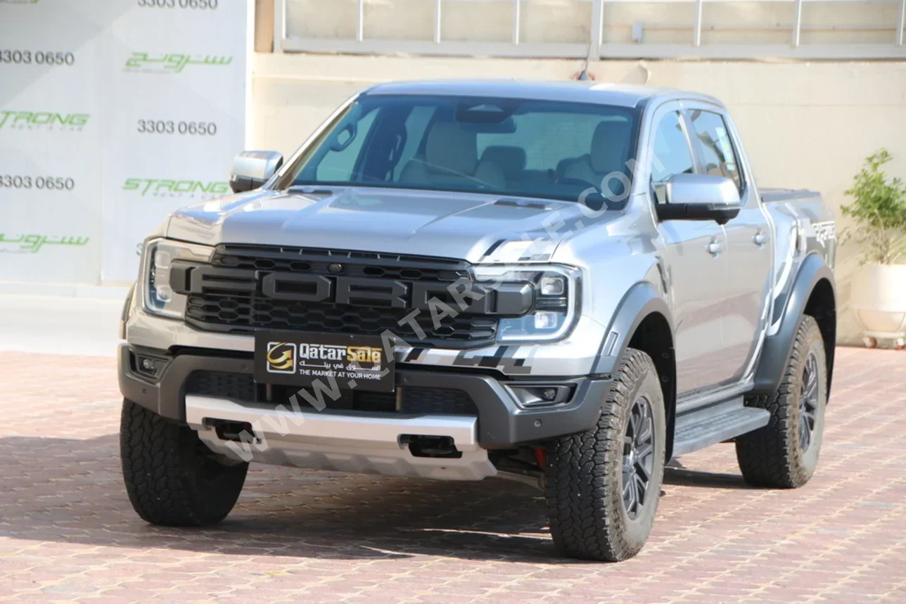 Ford Ranger Raptor 2023 Automatic 59,000 Km 6 Cylinder Four Wheel Drive (4WD) SUV Gray With Warranty