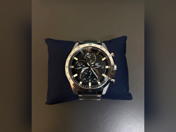 Watches - Edifice - Quartz Watch - Silver - Men Watches