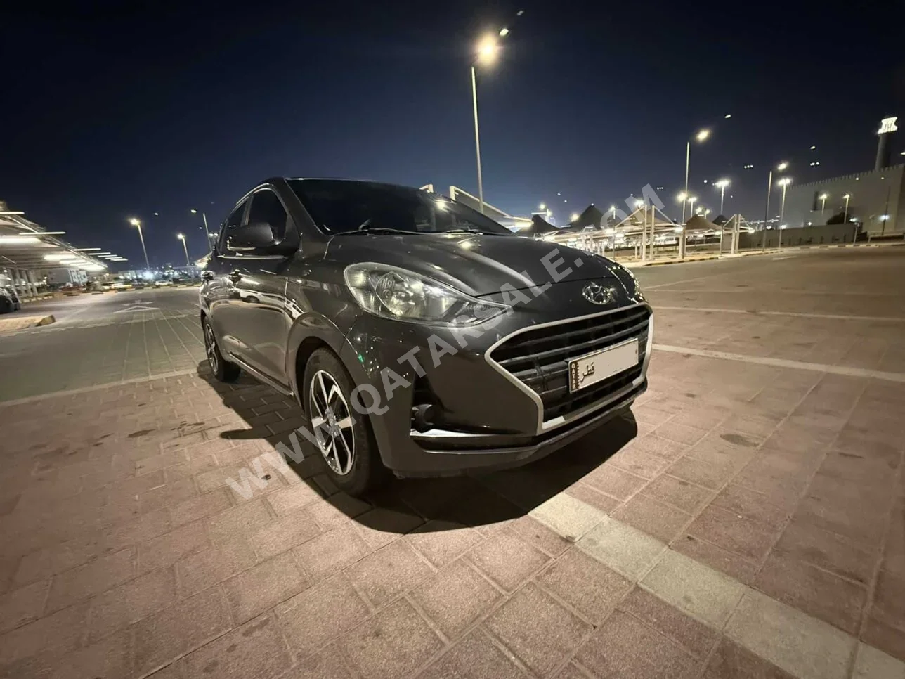 Hyundai I 10 2022 Automatic 112,000 Km 4 Cylinder Front Wheel Drive (FWD) Hatchback Dark Gray