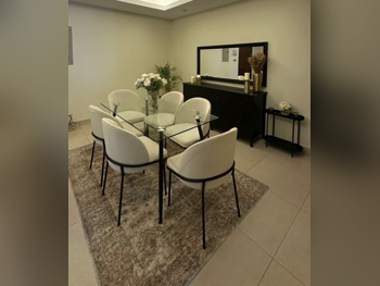 Dining Table with Chairs and Buffet - Home Center - Multi-Color - 6 Seats