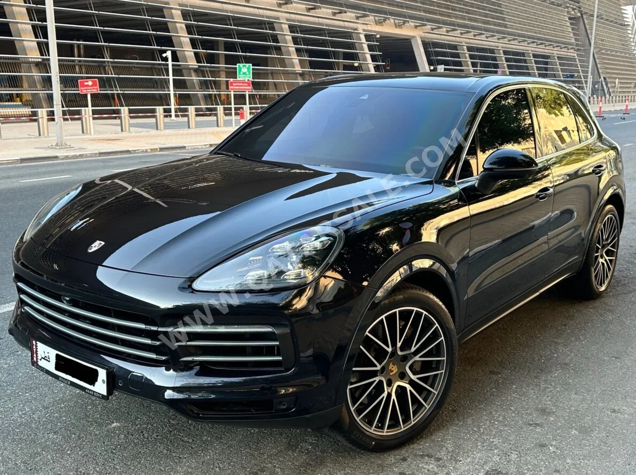 Porsche Cayenne S 2018 Automatic 99,000 Km 6 Cylinder Four Wheel Drive (4WD) SUV Black
