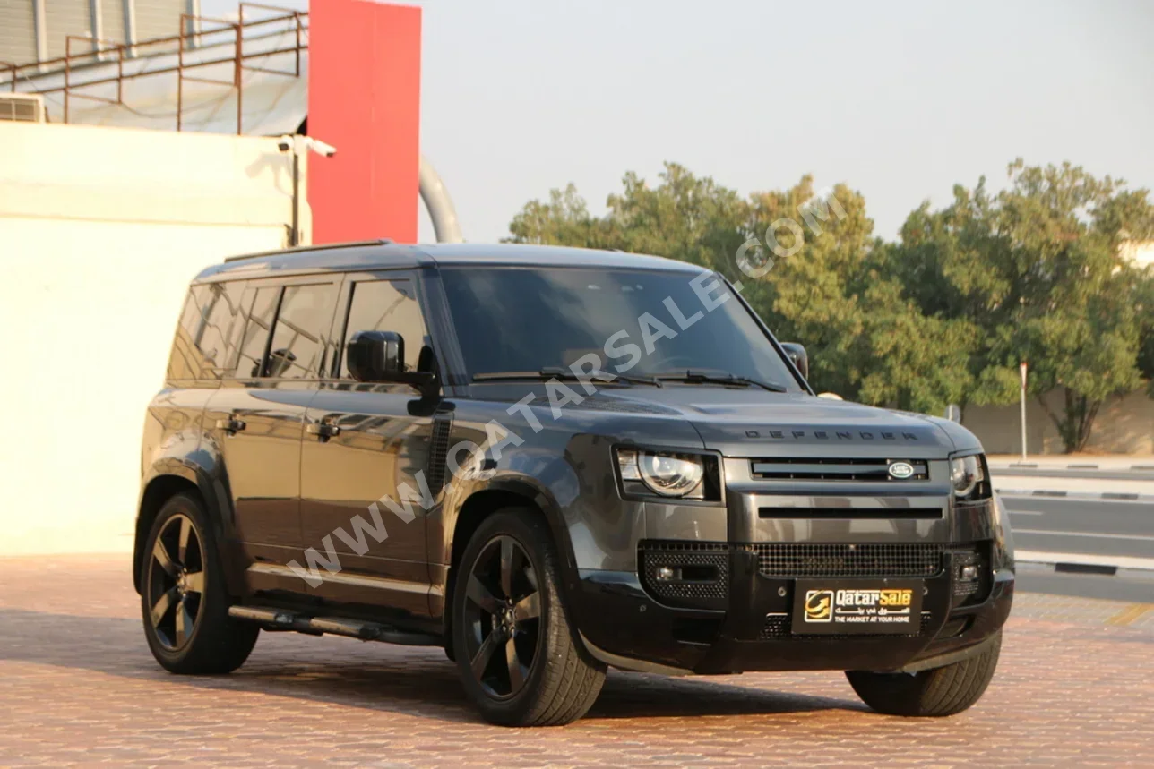 لاند روفر  ديفيندر  110 اتش اس اي  2024  اوتوماتيك  76,000 كم  6 سلندر  دفع رباعي  اس يو في  رمادي كاربيثيان  تحت الضمان