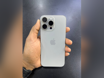 Mobile Phones Apple - iPhone 15 - Pro Max - Natural Titanium - 1 TB