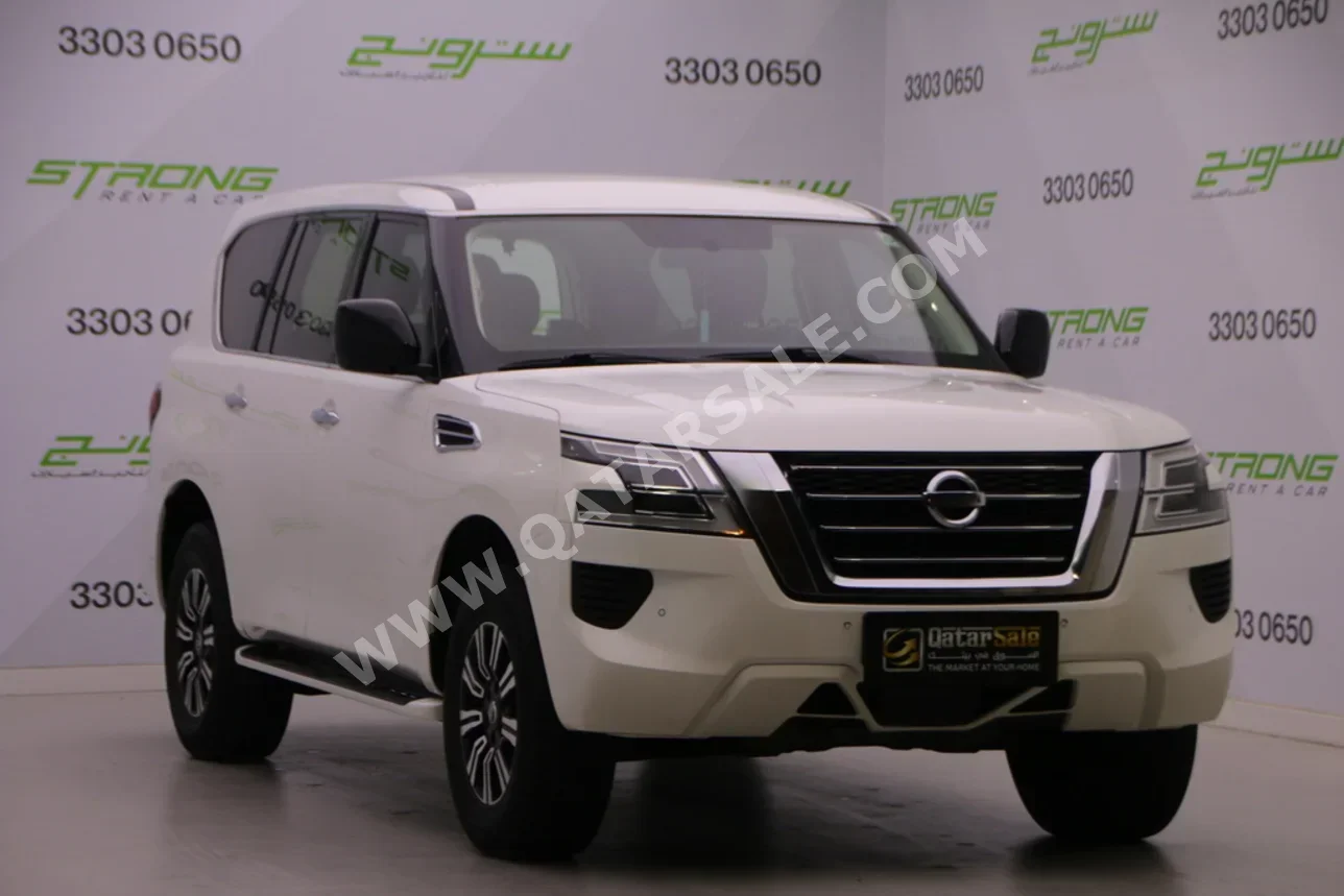 Nissan Patrol XE 2020 Automatic 95,000 Km 6 Cylinder Four Wheel Drive (4WD) SUV White