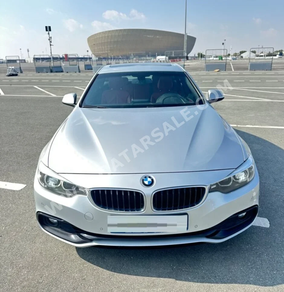 BMW 4-Series 420 I 2019 Automatic 94,000 Km 4 Cylinder Rear Wheel Drive (RWD) Sedan Gray