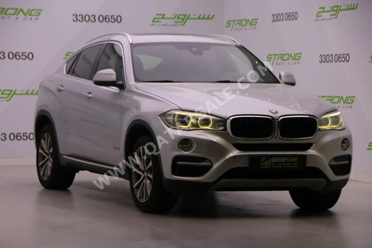 BMW X-Series X6 2015 Automatic 183,000 Km 6 Cylinder Four Wheel Drive (4WD) SUV Silver