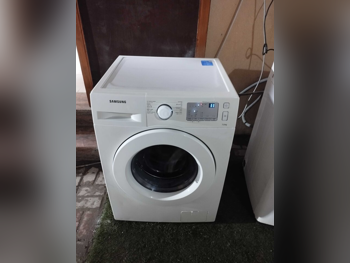 Washers & Dryers Sets Samsung / 7 Kg White Steam Washer With Delivery With Installation Front Load Washer Electric