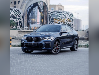 BMW  X-Series  X6  2021  Automatic  30,000 Km  6 Cylinder  Four Wheel Drive (4WD)  SUV  Black  With Warranty