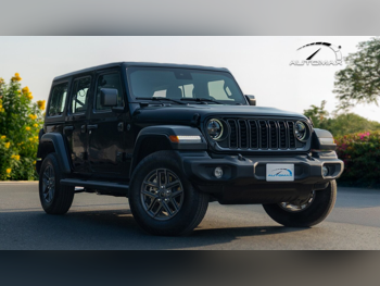 جييب  رانجلار  سبورت بلس  2025  اوتوماتيك  0 كم  4 سلندر  دفع رباعي  اس يو في  أسود  تحت الضمان