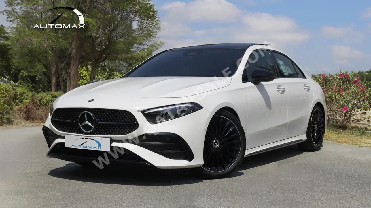 مرسيدس - بنز  ايه - كلاس  200 ايه ام جي  2026  اوتوماتيك  0 كم  4 سلندر  سحب امامي  سيدان  أبيض  تحت الضمان