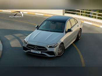 مرسيدس - بنز  سي - كلاس  200 اي ام جي  2026  اوتوماتيك  0 كم  4 سلندر  دفع خلفي  سيدان  رمادي  تحت الضمان