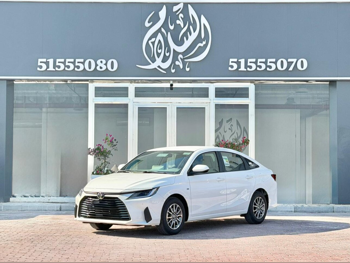 Toyota  Yaris  2026  Automatic  1,000 Km  4 Cylinder  Front Wheel Drive (FWD)  Sedan  White  With Warranty