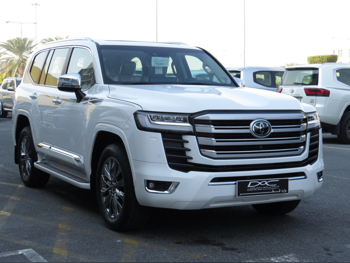 تويوتا  لاند كروزر  في اكس ار توين توربو  2024  اوتوماتيك  19,000 كم  6 سلندر  دفع رباعي  اس يو في  أبيض  تحت الضمان