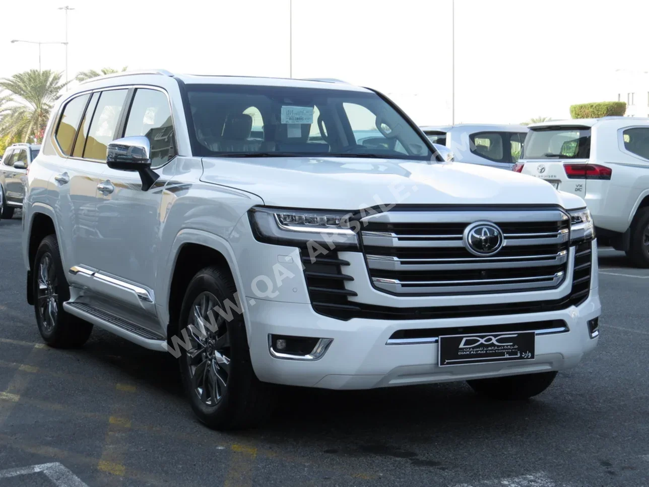 تويوتا  لاند كروزر  في اكس ار توين توربو  2024  اوتوماتيك  19,000 كم  6 سلندر  دفع رباعي  اس يو في  أبيض  تحت الضمان