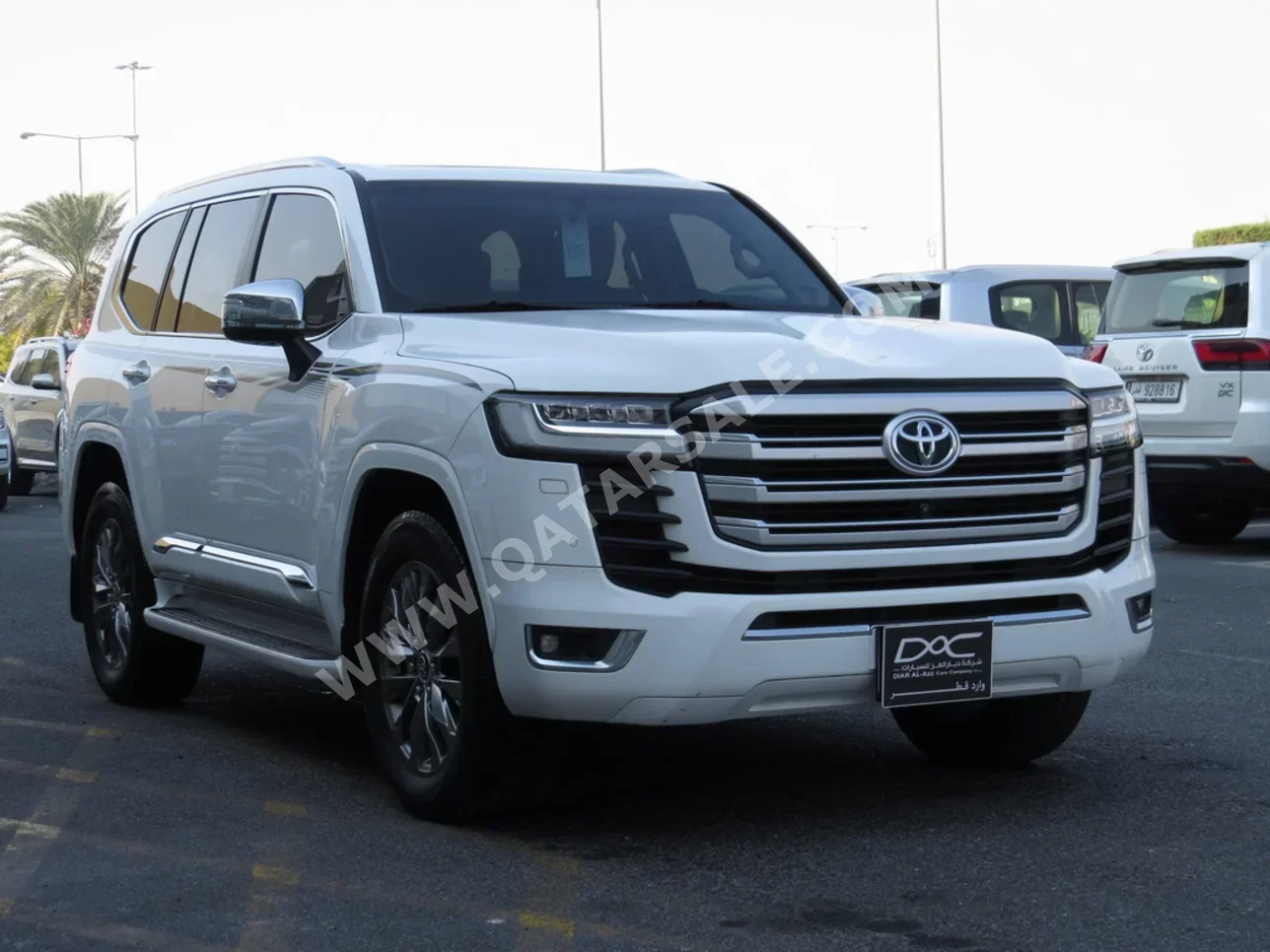 تويوتا  لاند كروزر  في اكس توين توربو  2023  اوتوماتيك  134,000 كم  6 سلندر  دفع رباعي  اس يو في  أبيض