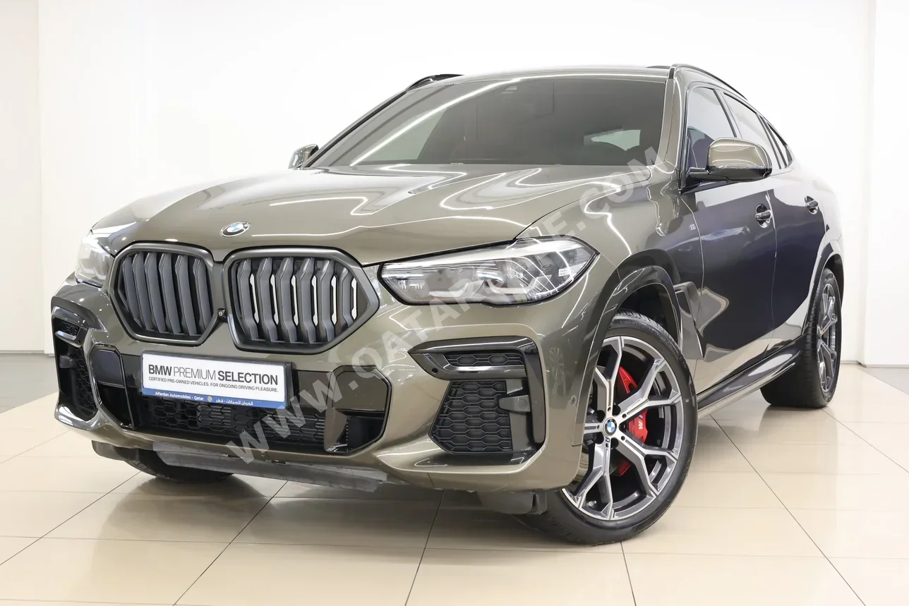 بي ام دبليو  الفئة - اكس  اكس 6 40اي  2022  اوتوماتيك  75,500 كم  6 سلندر  دفع كلي مستمر  اس يو في  رمادي  تحت الضمان