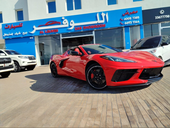 شفروليه  كورفيت  سي 8  2022  اوتوماتيك  21,000 كم  8 سلندر  دفع خلفي  كوبيه \ سبورت  أحمر  تحت الضمان