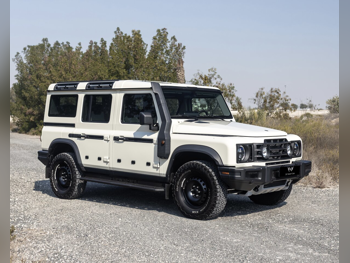 إينوس  غرينادير  2023  اوتوماتيك  16,000 كم  4 سلندر  دفع رباعي  اس يو في  أبيض  تحت الضمان