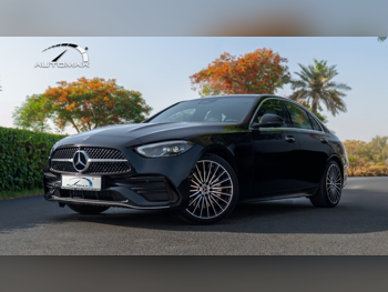 مرسيدس - بنز  سي - كلاس  200 اي ام جي  2026  اوتوماتيك  0 كم  4 سلندر  دفع خلفي  سيدان  أسود  تحت الضمان