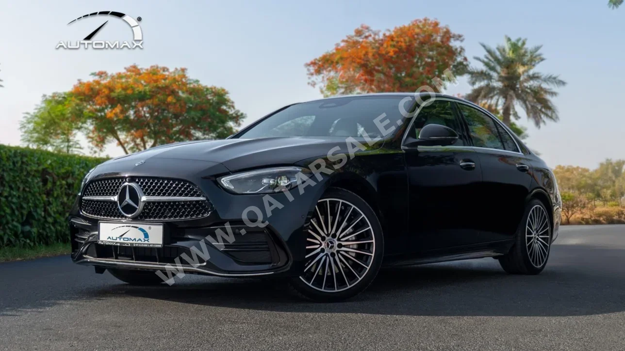 مرسيدس - بنز  سي - كلاس  200 اي ام جي  2026  اوتوماتيك  0 كم  4 سلندر  دفع خلفي  سيدان  أسود  تحت الضمان
