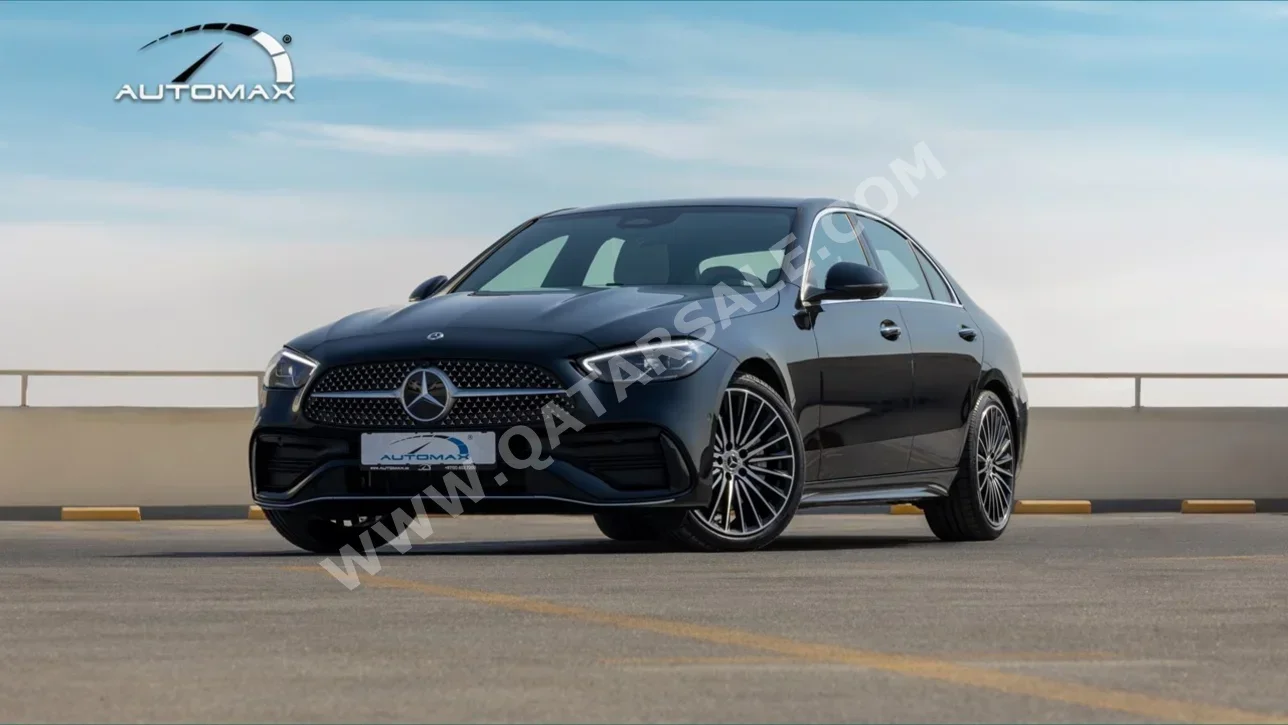 مرسيدس - بنز  سي - كلاس  200 اي ام جي  2026  اوتوماتيك  0 كم  4 سلندر  دفع خلفي  سيدان  أسود  تحت الضمان