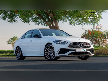 مرسيدس - بنز  سي - كلاس  200 اي ام جي  2026  اوتوماتيك  0 كم  4 سلندر  دفع خلفي  سيدان  أبيض  تحت الضمان