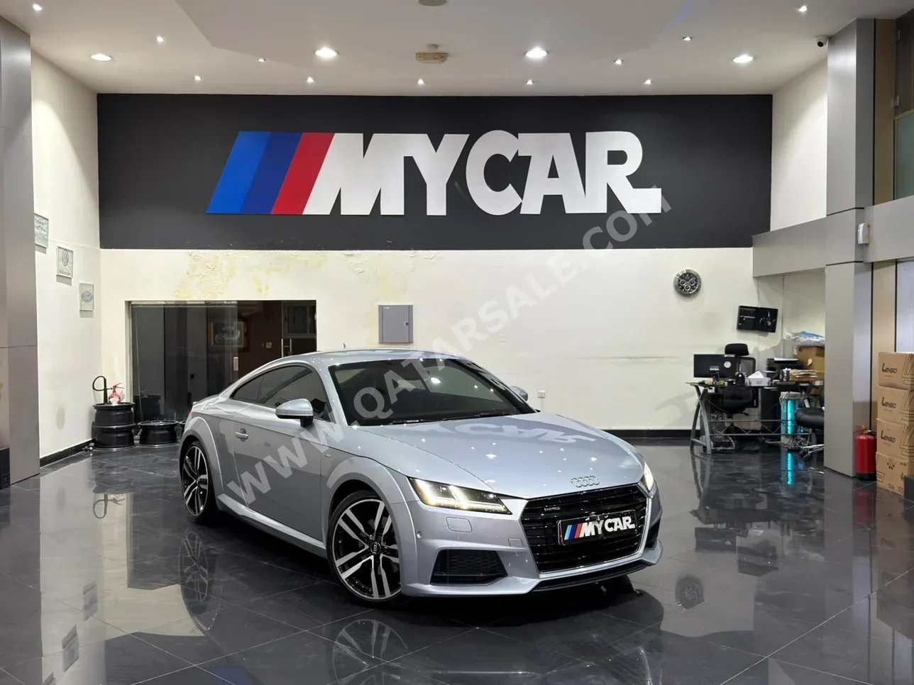 Audi  TT  S-Line  2016  Automatic  50,000 Km  4 Cylinder  Rear Wheel Drive (RWD)  Coupe / Sport  Silver