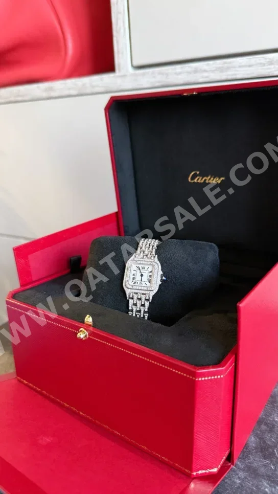 Watches - Cartier  - Quartz Watch  - White  - Women Watches