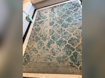 السجاد هوم سينتر  الألياف الدقيقة  أزرق