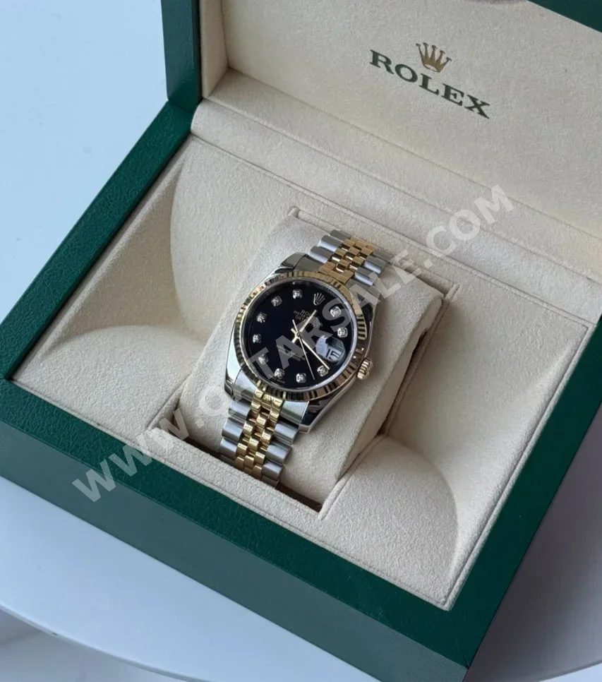 Watches - Rolex  - Analogue Watches  - Black  - Women Watches
