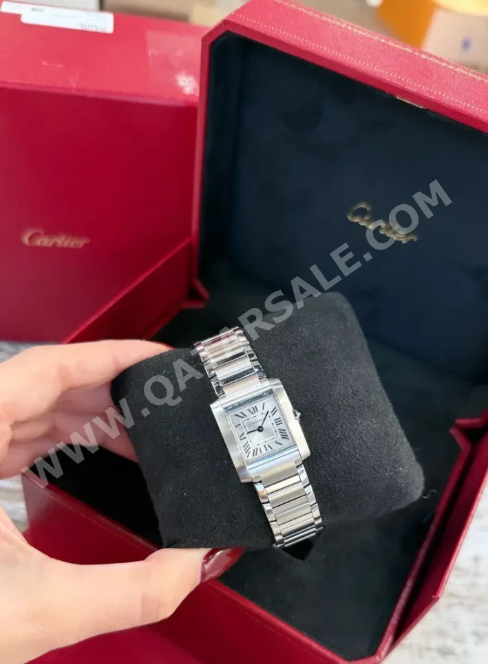 Watches - Cartier  - Quartz Watch  - Silver  - Women Watches