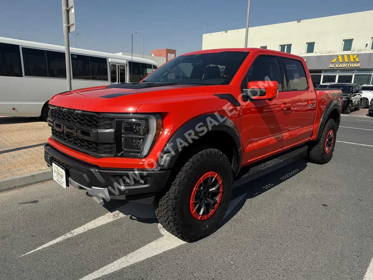فورد أف 150 2022 اوتوماتيك 70,000 كم 8 سلندر دفع رباعي بيكب أحمر