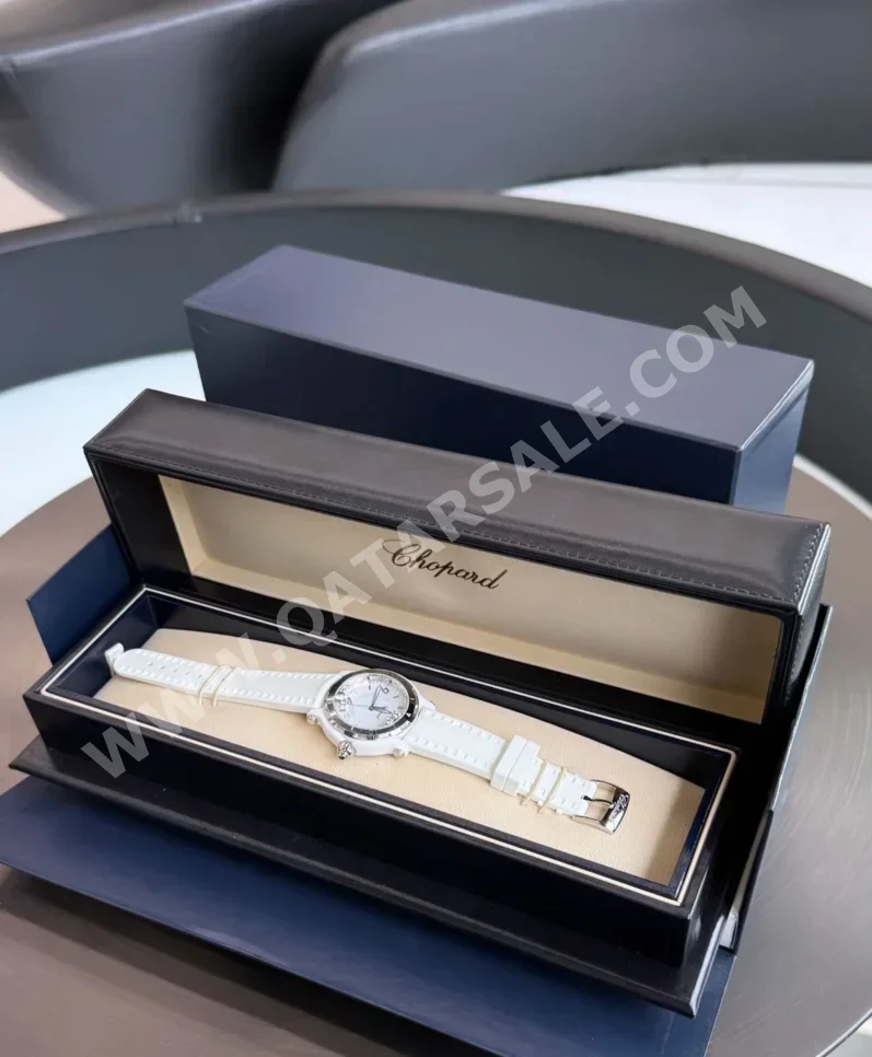 Watches - Chopard  - Quartz Watch  - White  - Women Watches