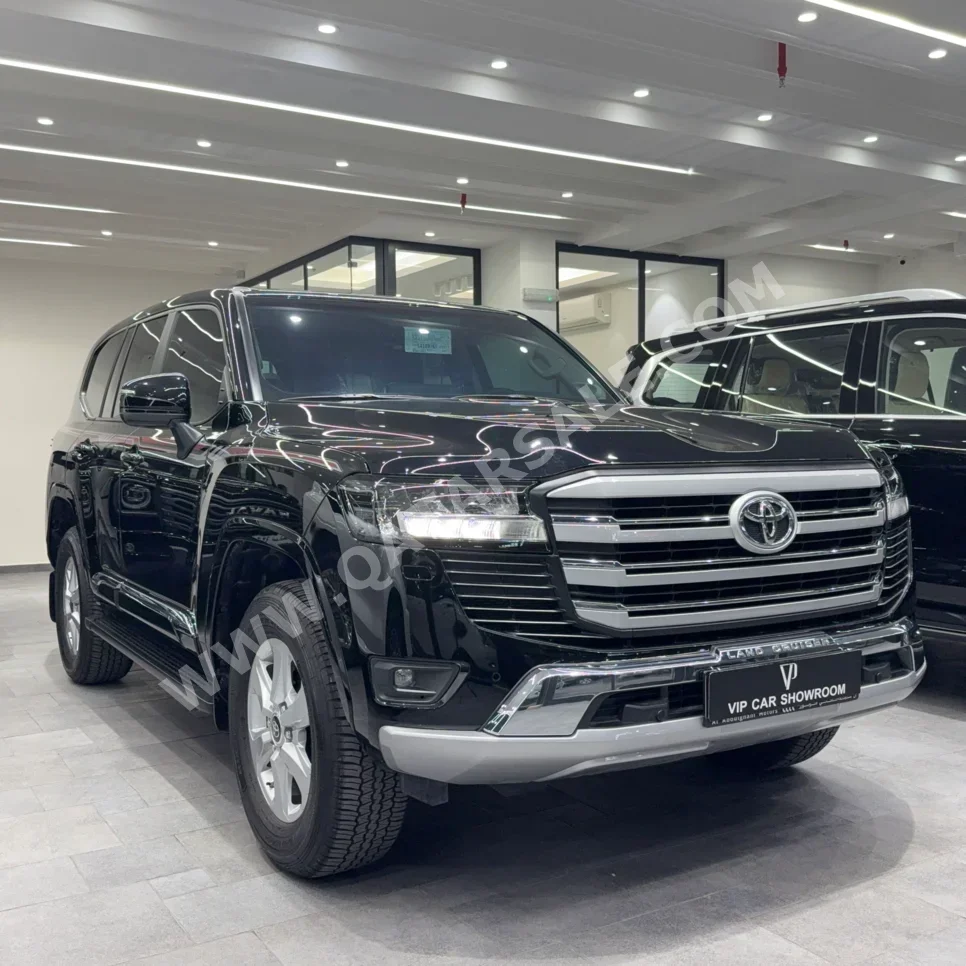 Toyota Land Cruiser GXR Twin Turbo 2025 Automatic 10,000 Km 6 Cylinder Four Wheel Drive (4WD) SUV Black With Warranty